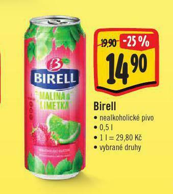 Jip Birell nealkoholické pivo nabídka