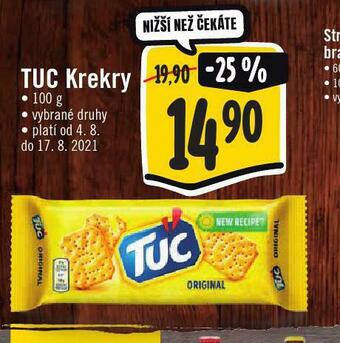 Jip Tuc krekry nabídka
