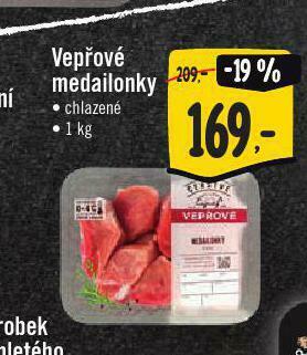 Jip Vepřové medailonky nabídka