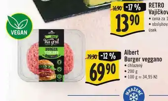 Jip Burger vegano nabídka