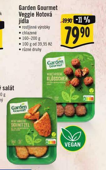 Jip Veggie hotová jídla nabídka