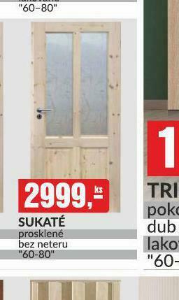 Baumax Dveře sukaté prosklené nabídka