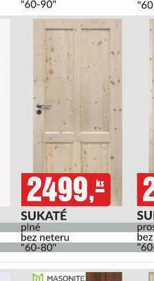 Baumax Dveře sukaté plné nabídka