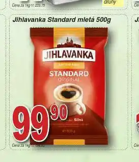 Lidl Káva jihlavanka standard mletá nabídka