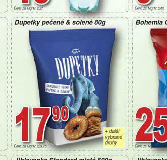 Lidl Dupetky pečené &amp; solené nabídka