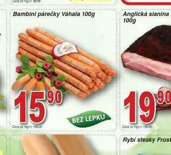 Lidl Bambini párečky nabídka