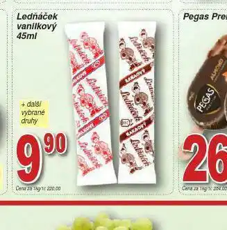 Ledňáček vanilkový