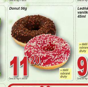 Lidl Donut nabídka