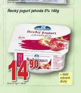 Lidl Řecký jogurt jahoda 5% nabídka