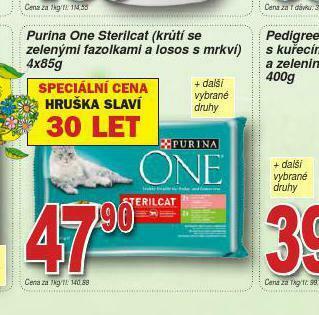 Lidl Purina one sterilcat nabídka
