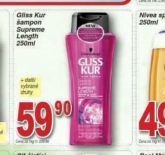 Lidl Gliss kur šampon nabídka