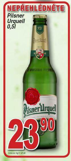 Lidl Pivo pilsner urquell nabídka