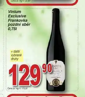 Lidl Vivium exclusive frankovka nabídka