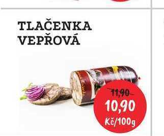 RABBIT řeznictví Tlačenka vepřová 100g nabídka