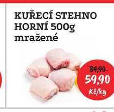 RABBIT řeznictví Kuřecí horní stehna mražená 500g nabídka