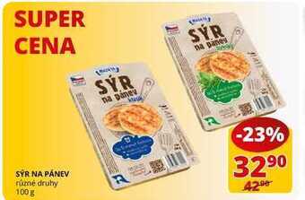 Sýr na pánev různé druhy 100 g