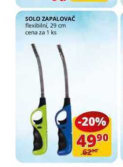 Flop Solo zapalovač flexibilni, 29 cm cena za 1 ks nabídka
