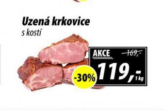 ZEMAN Uzená krkovice s kostí nabídka
