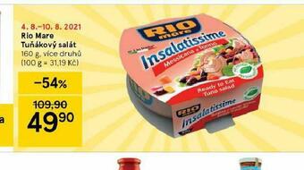 Tesco Rio mare tuňákový salát nabídka