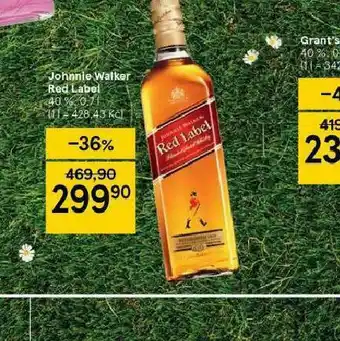 Tesco Johmie walker red label nabídka