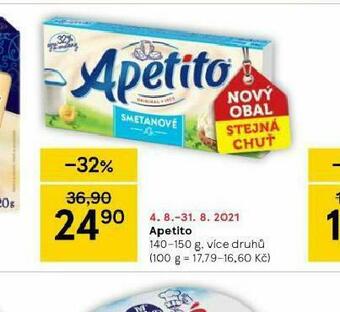 Tesco Apetito nabídka