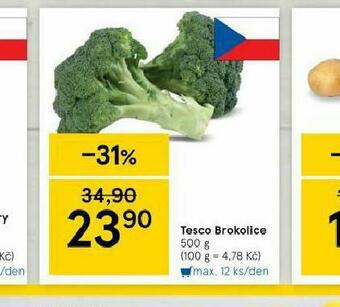 Tesco Brokolice nabídka