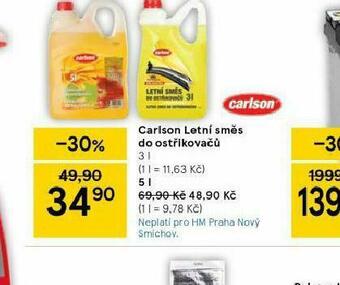 Tesco Carlson letní směs do ostřikovačů nabídka