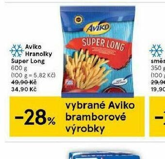 Tesco Aviko hranolky super long nabídka