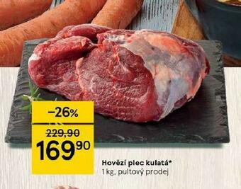 Tesco Hovězí plec kulatá nabídka