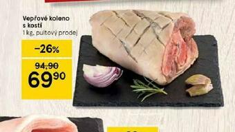 Tesco Vepřové koleno s kostí nabídka
