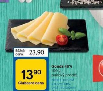 Tesco Gouda 48% nabídka