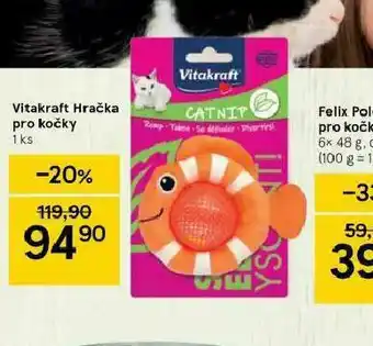 Tesco Vitakraft hračka pro kočky nabídka
