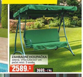 Baumax Zahradní houpačka nabídka