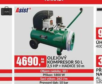 Baumax Olejový kompresor nabídka
