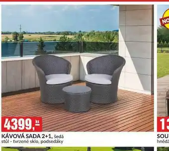 Baumax Kávová sada 2+1 nabídka