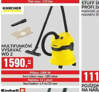 Baumax Multifunkční vysavač kärcher nabídka