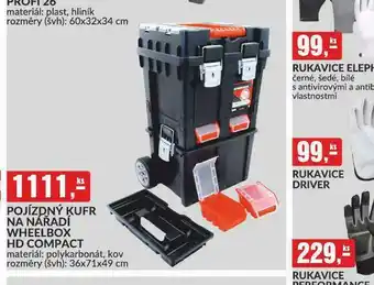 Baumax Pojízdný kufr na nářadí nabídka
