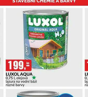 Baumax Luxol aqua nabídka