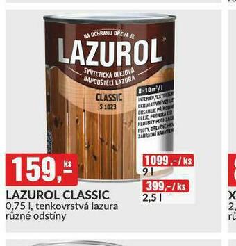 Baumax Lazurol classic nabídka