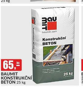 Baumax Baumit konstrukční beton nabídka