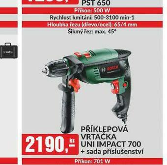 Baumax Příklepová vrtačka nabídka