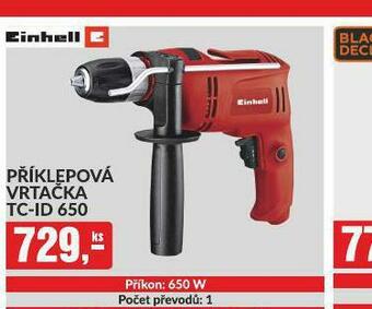 Baumax Příklepová vrtačka einhell nabídka
