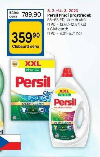 Tesco Persil prací prostředek nabídka