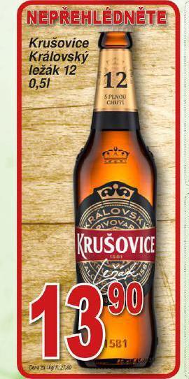 Hruška Pivo krušovice nabídka