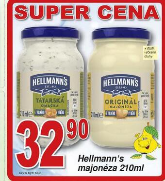 Hruška Hellmann's majonéza nabídka