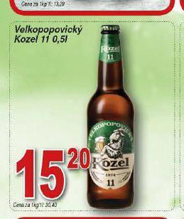Hruška Pivo velkopopovický kozel nabídka