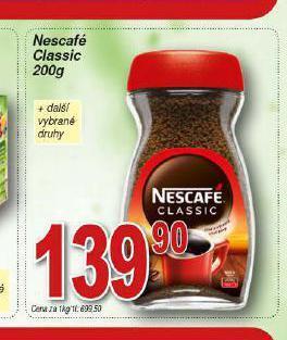 Hruška Káva nescafé nabídka