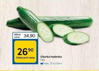 Tesco Okurka hadovka nabídka