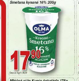 Hruška Smetana kysaná nabídka