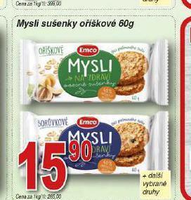Hruška Mysli sušenky nabídka